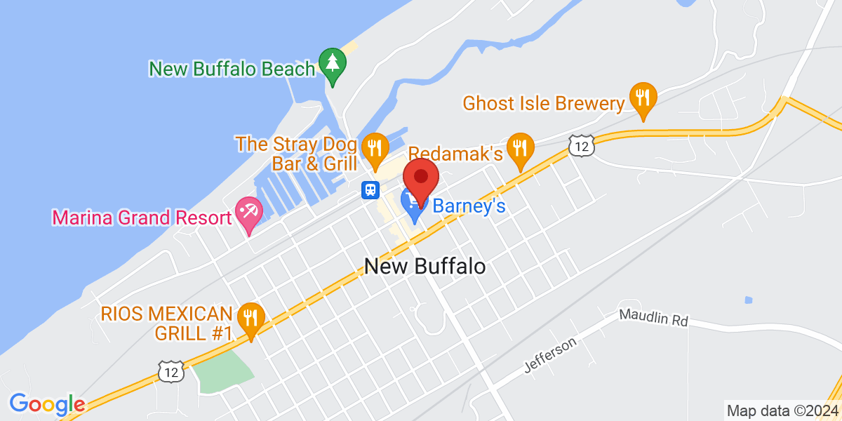 Map of New Buffalo Township Library